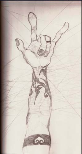 tatoo twisted metal arm