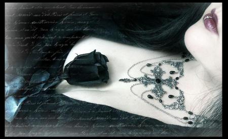 dark rose beautiful smile