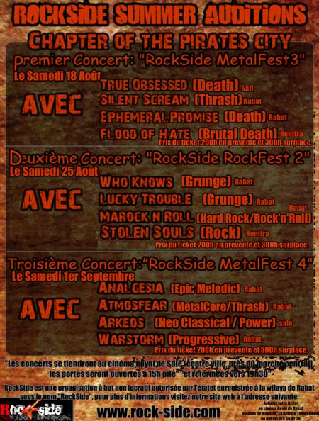 RockSide Summer Auditions - Chapter Of the Pirates City.